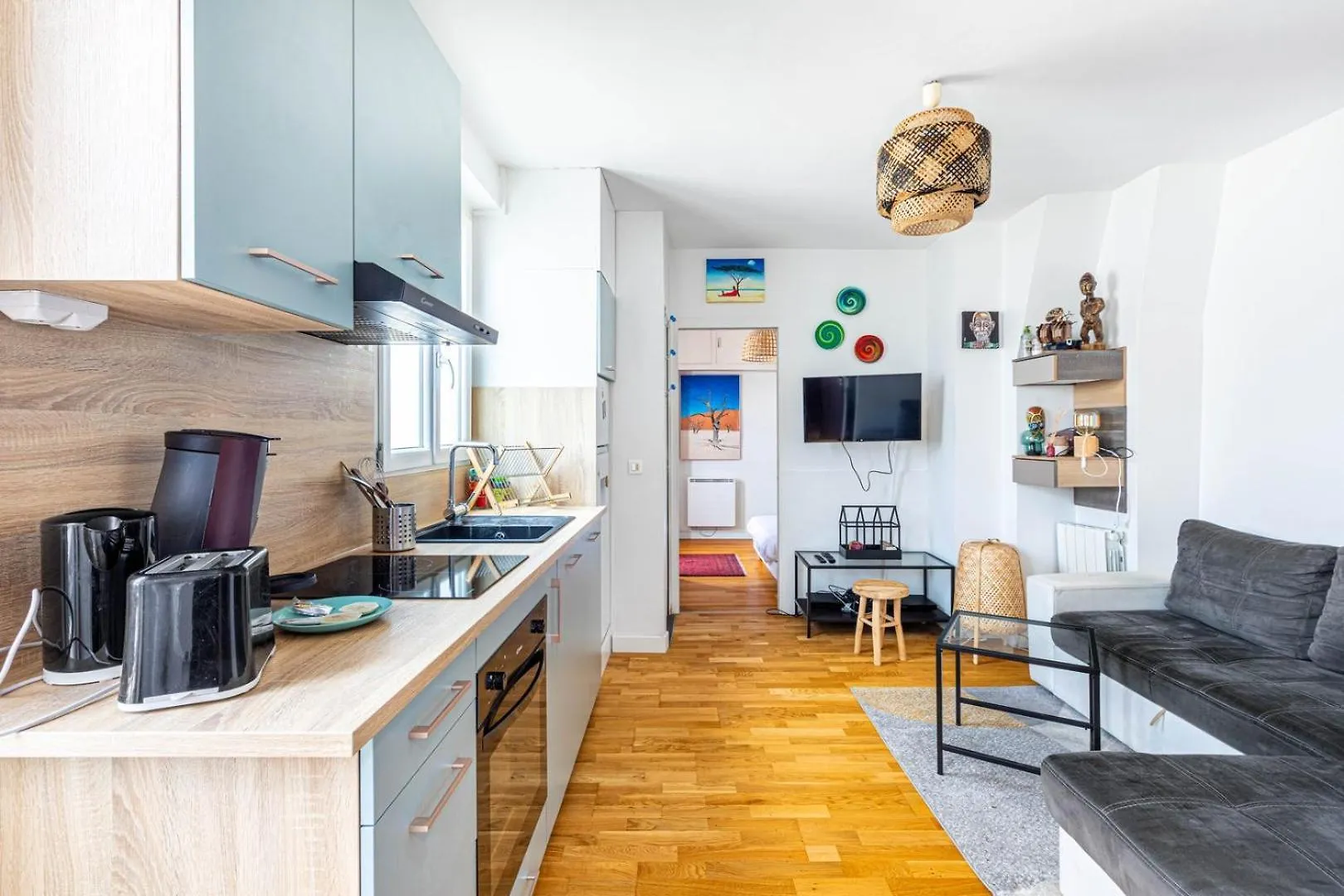 Apartment Guestready - Pour 2 A Deux Pas Du Metro Paris